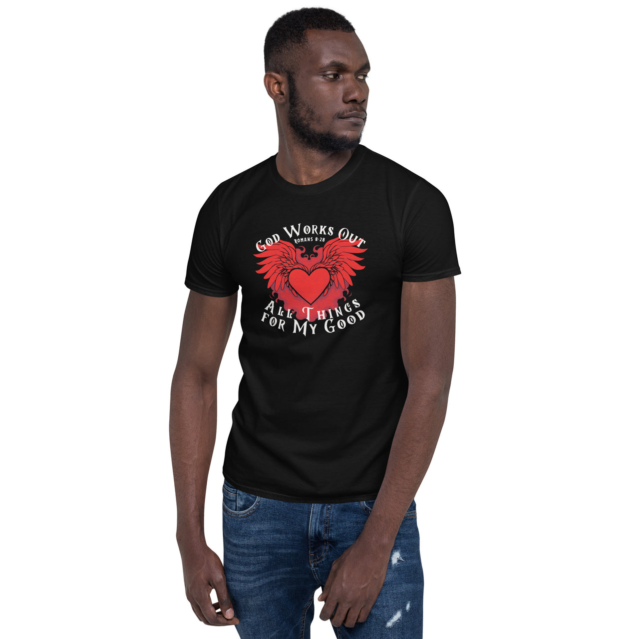 "All Things for my Good" Unisex Softstyle T-Shirt 12
