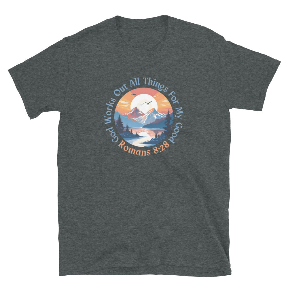 "All Things for my Good" Unisex Softstyle T-Shirt 15
