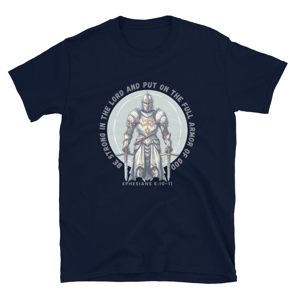 Ephesians 6-based, “Full Armor of God” Unisex Softstyle T-Shirt 3