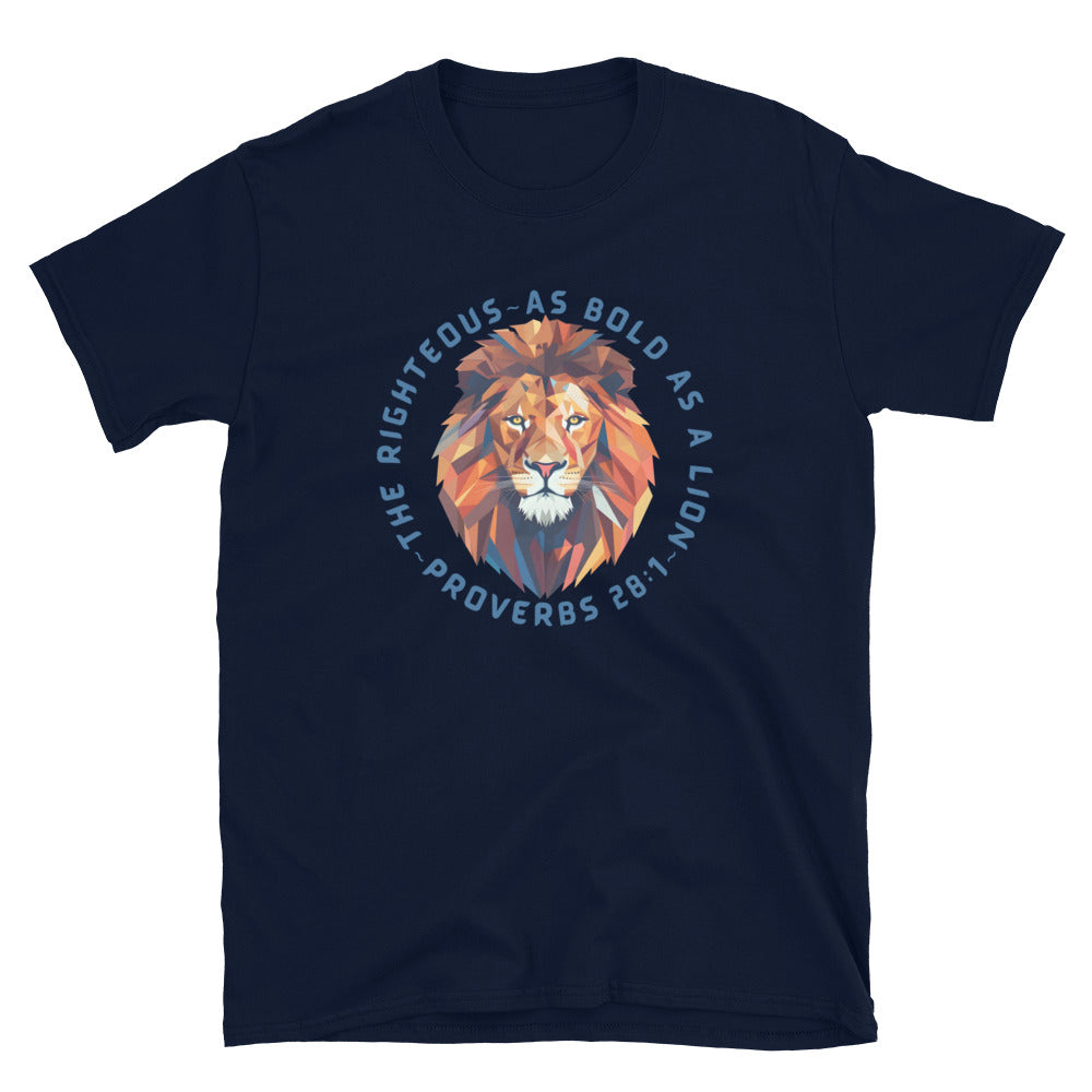 “Bold as a Lion” Unisex Softstyle T-Shirt 3