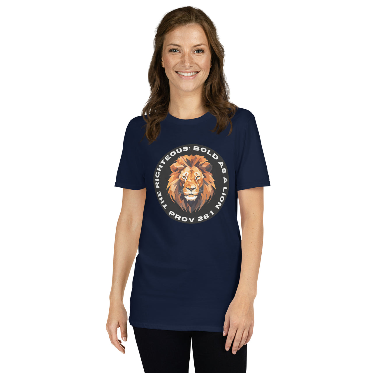 “Bold as a Lion” Unisex Softstyle T-Shirt 2