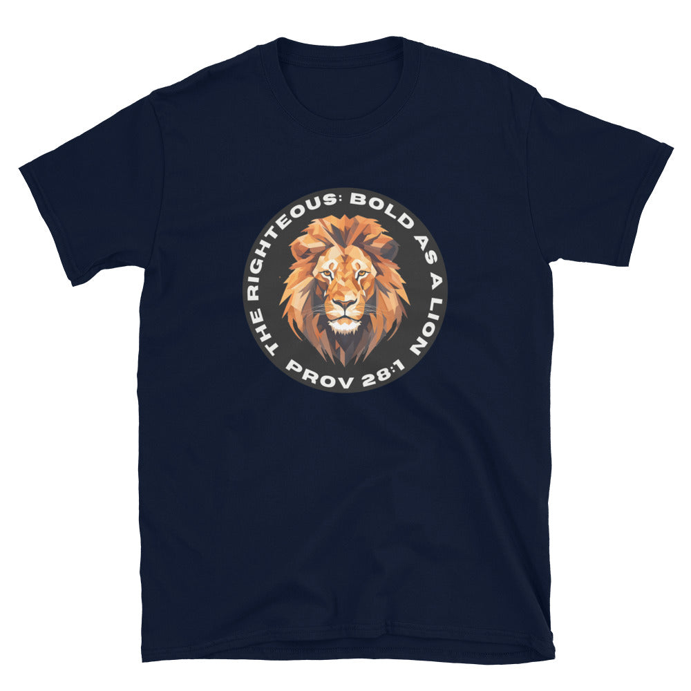 “Bold as a Lion” Unisex Softstyle T-Shirt 2