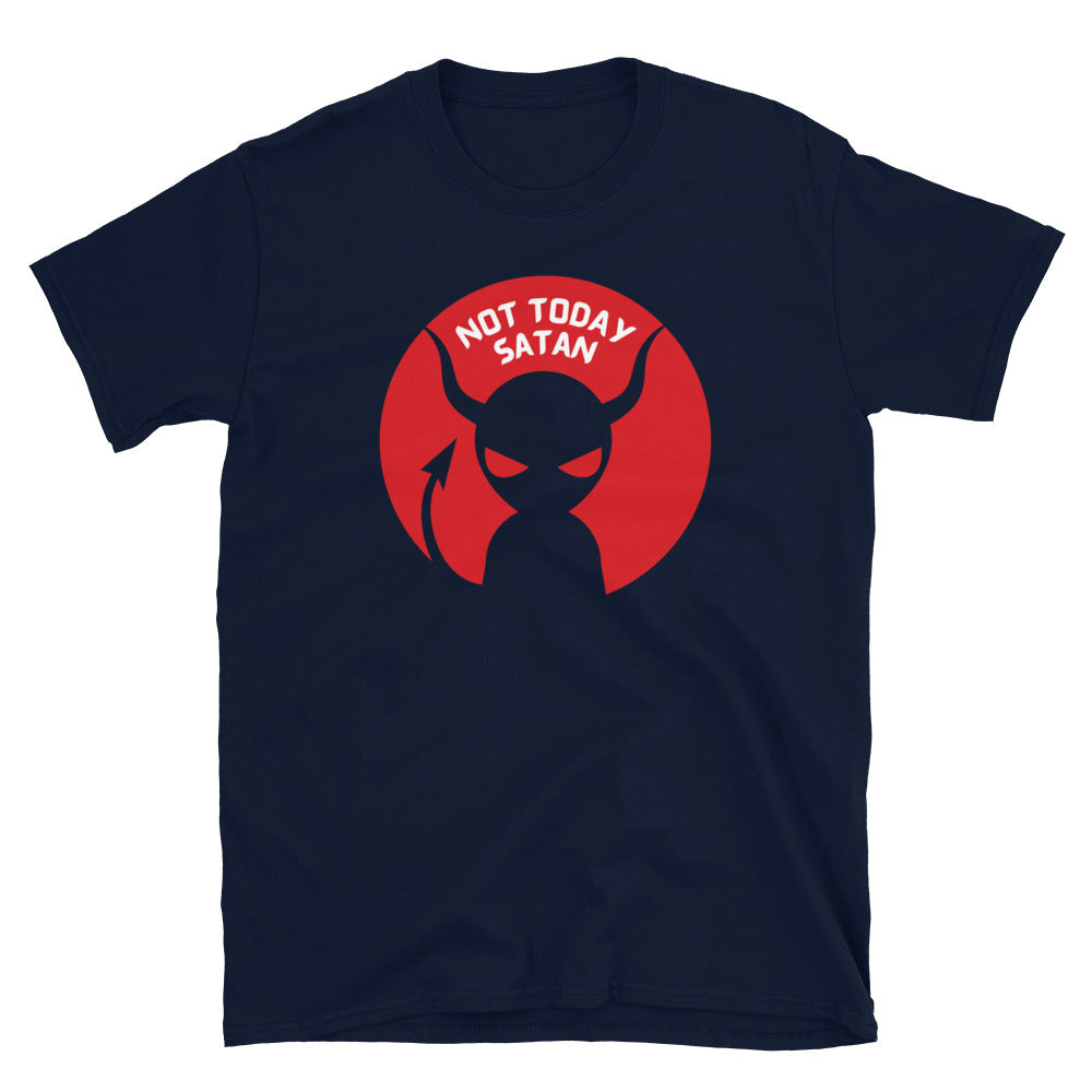 "Not Today Satan" Unisex Softstyle T-Shirt