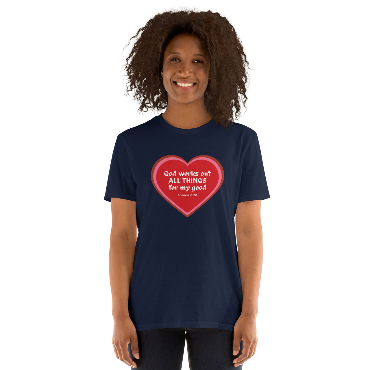 "All Things for my Good" Unisex Softstyle T-Shirt 4