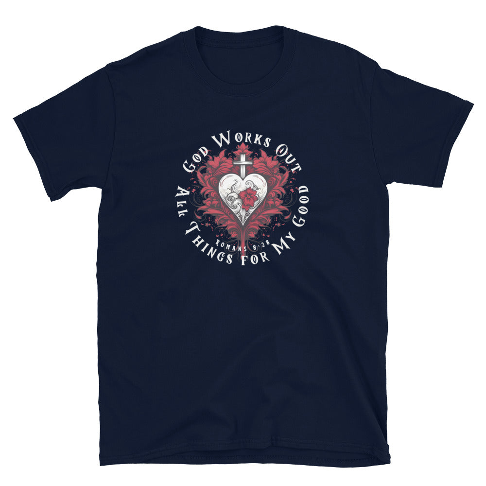 "All Things for my Good" Unisex Softstyle T-Shirt 10
