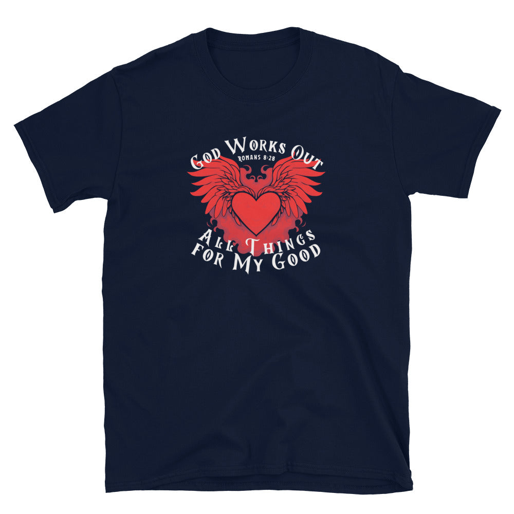 "All Things for my Good" Unisex Softstyle T-Shirt 12