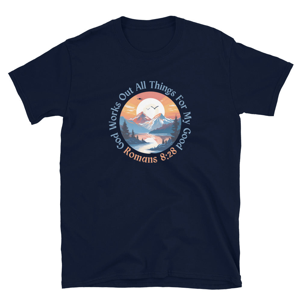 "All Things for my Good" Unisex Softstyle T-Shirt 15