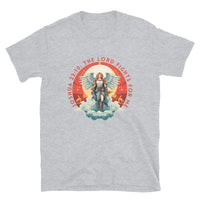 Thumbnail for “The Lord Fights for Me” Unisex Softstyle T-Shirt 3