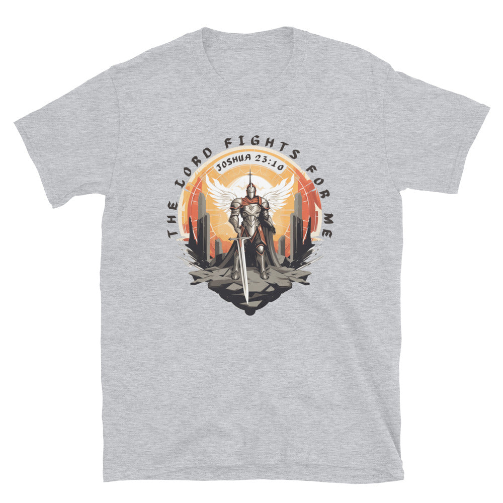 “The Lord Fights for Me”  Unisex Softstyle T-Shirt 5