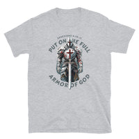 Thumbnail for Ephesians 6-based, “Full Armor of God” Unisex Softstyle T-Shirt 4
