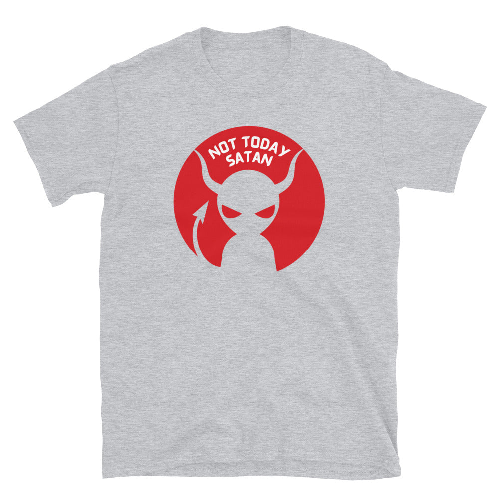 "Not Today Satan" Unisex Softstyle T-Shirt