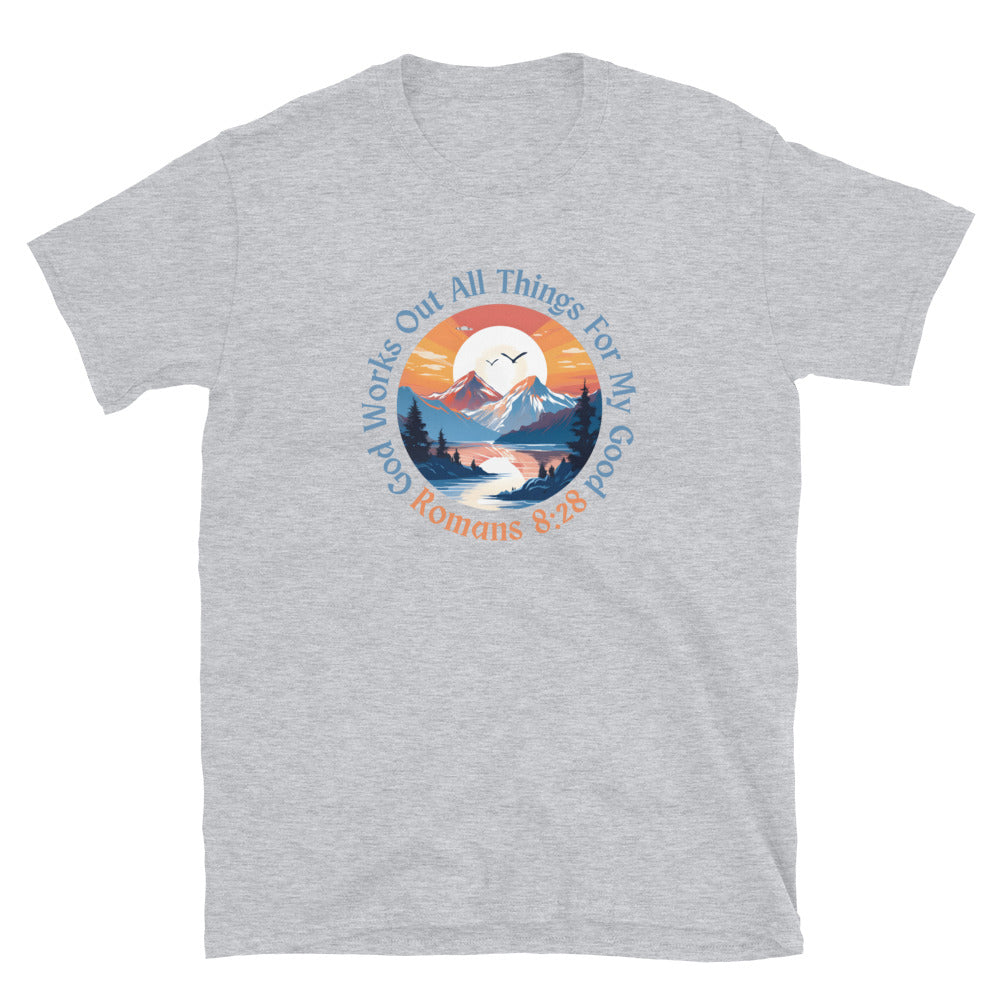 "All Things for my Good" Unisex Softstyle T-Shirt 15