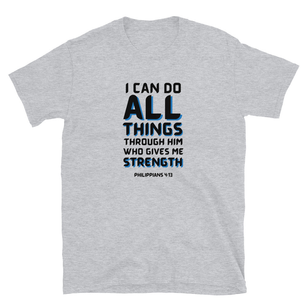 “I Can Do All Things" Unisex Softstyle T-Shirt 15