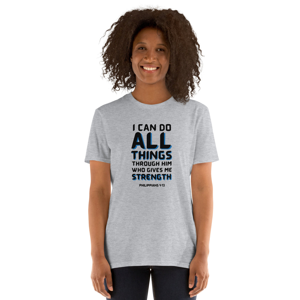 “I Can Do All Things" Unisex Softstyle T-Shirt 15