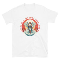 Thumbnail for “The Lord Fights for Me” Unisex Softstyle T-Shirt 3