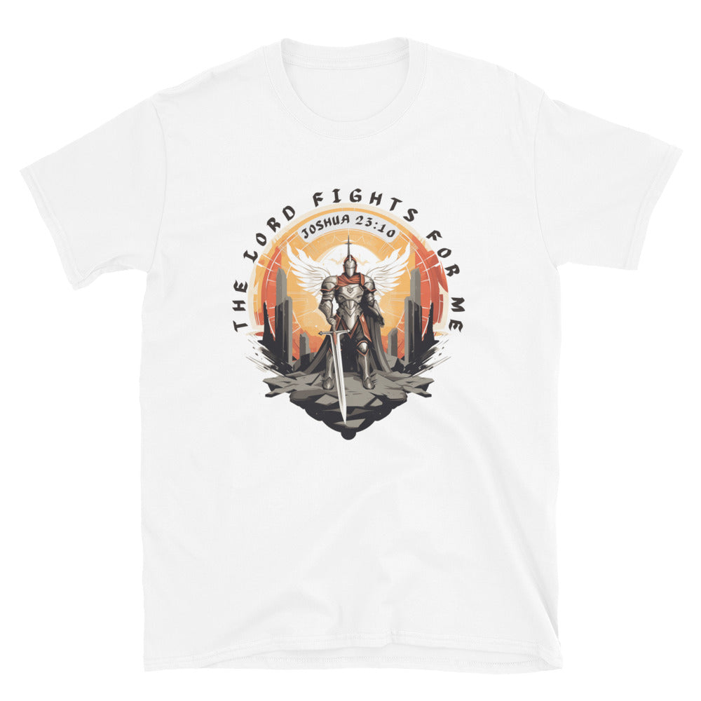 “The Lord Fights for Me”  Unisex Softstyle T-Shirt 5