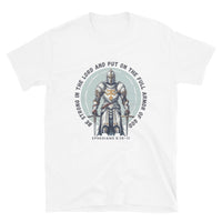 Thumbnail for Ephesians 6-based, “Full Armor of God” Unisex Softstyle T-Shirt 3