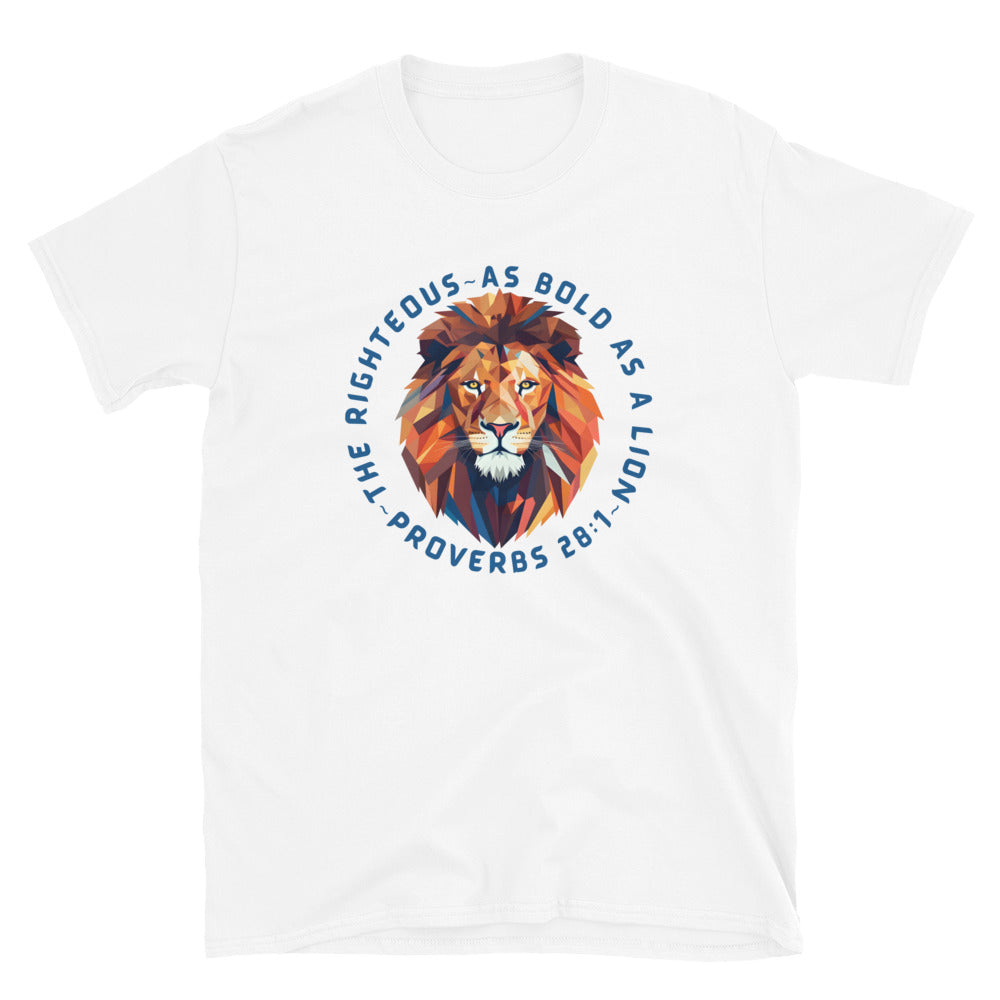 “Bold as a Lion” Unisex Softstyle T-Shirt 3
