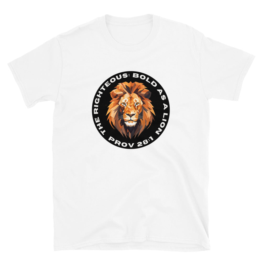 “Bold as a Lion” Unisex Softstyle T-Shirt 2
