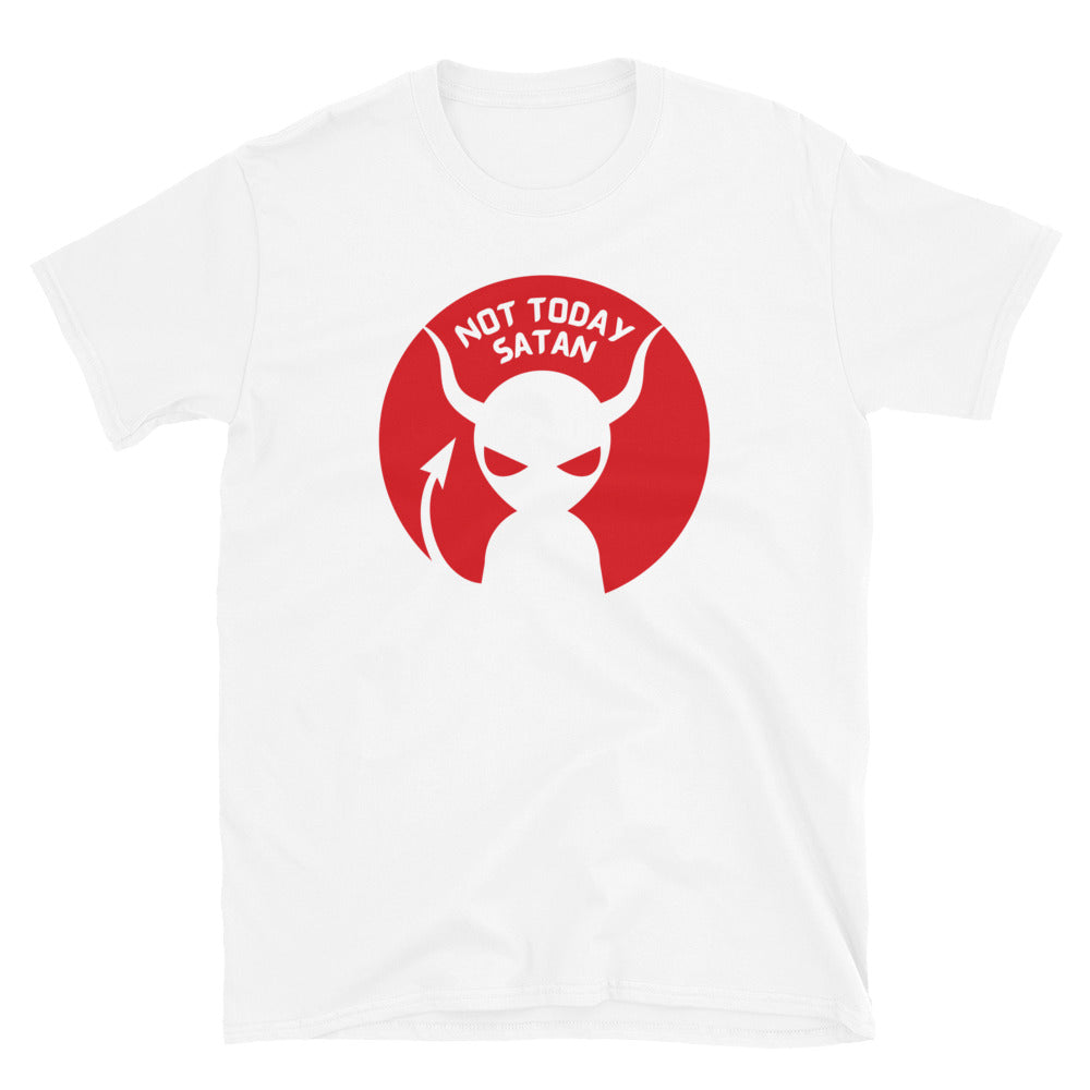 "Not Today Satan" Unisex Softstyle T-Shirt