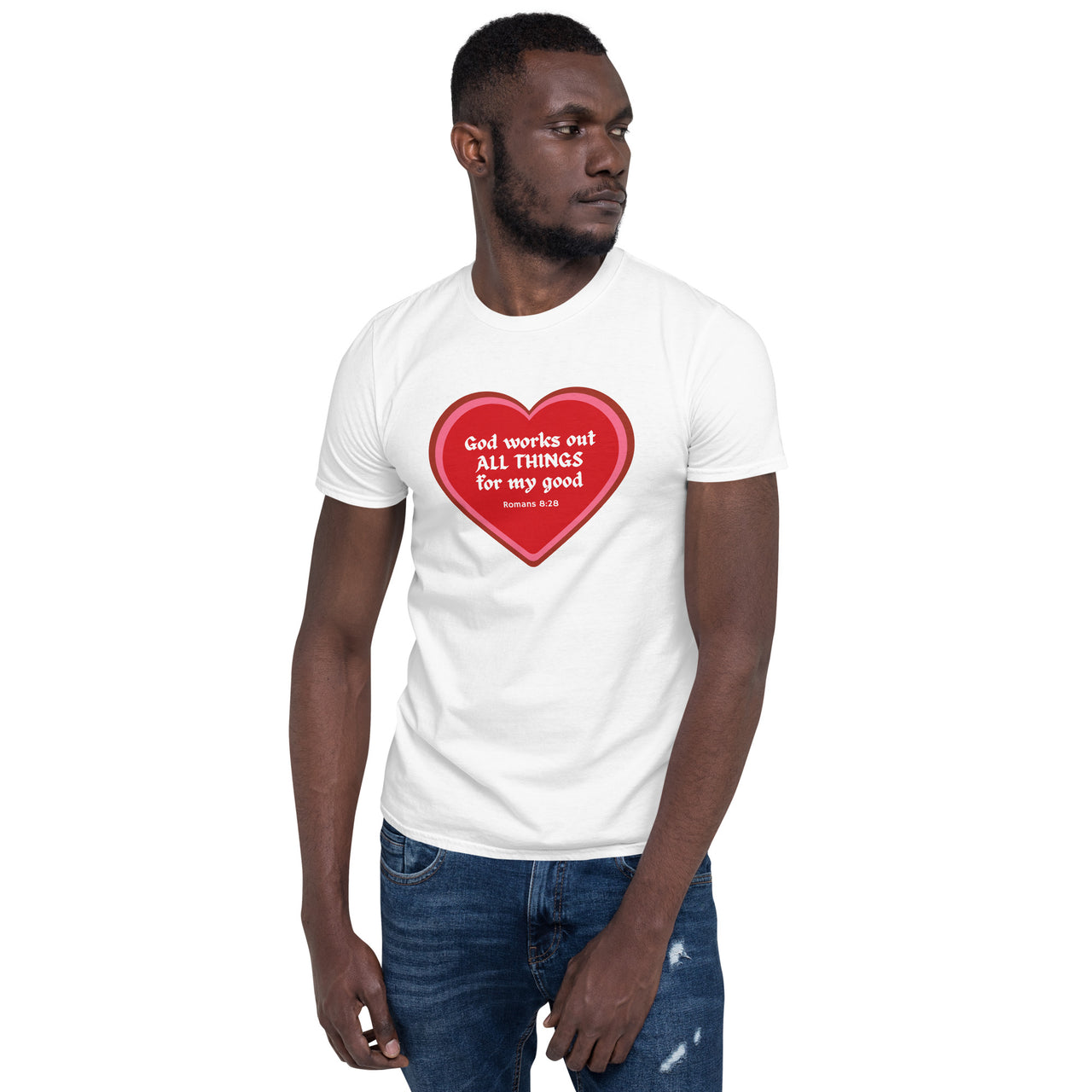 "All Things for my Good" Unisex Softstyle T-Shirt 4