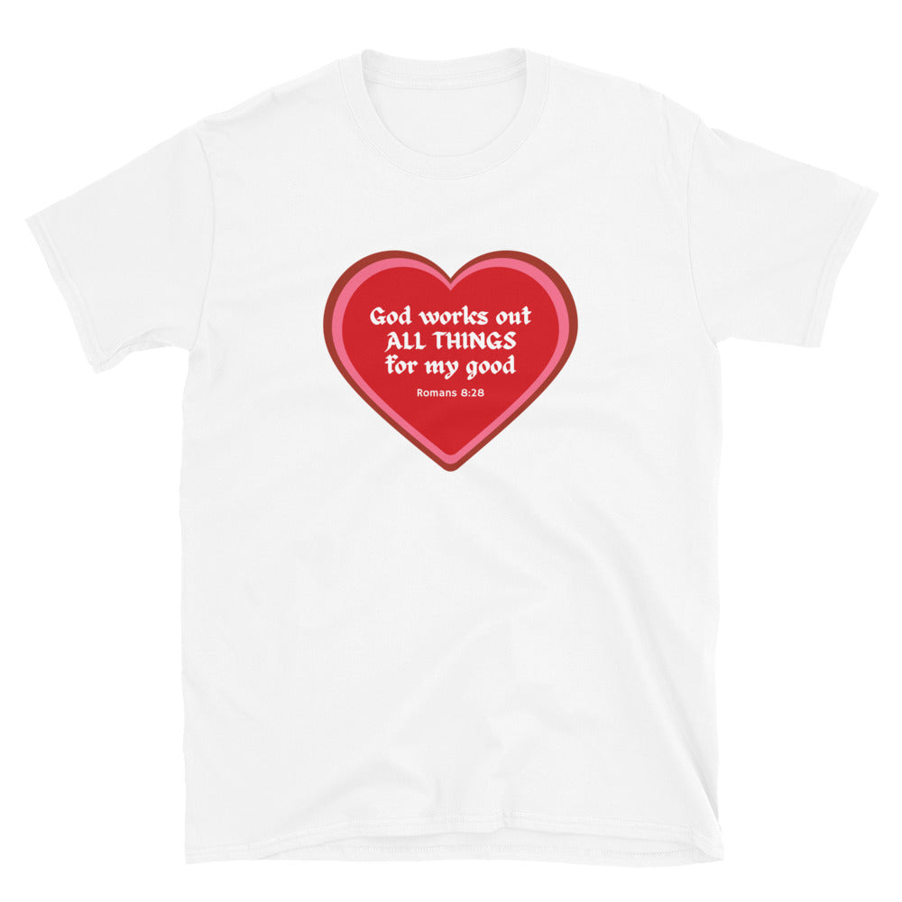 "All Things for my Good" Unisex Softstyle T-Shirt 4