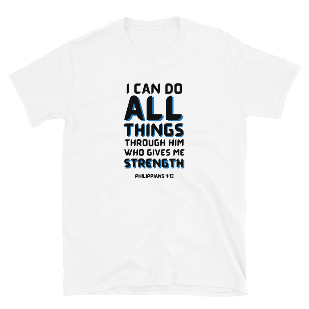 “I Can Do All Things" Unisex Softstyle T-Shirt 15