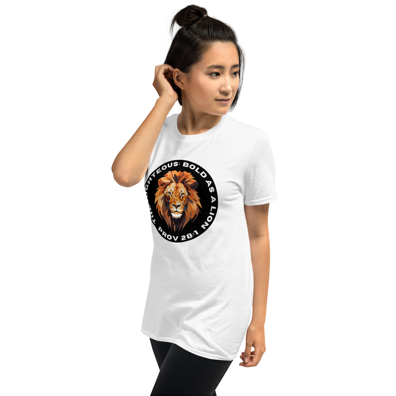 “Bold as a Lion” Unisex Softstyle T-Shirt 2
