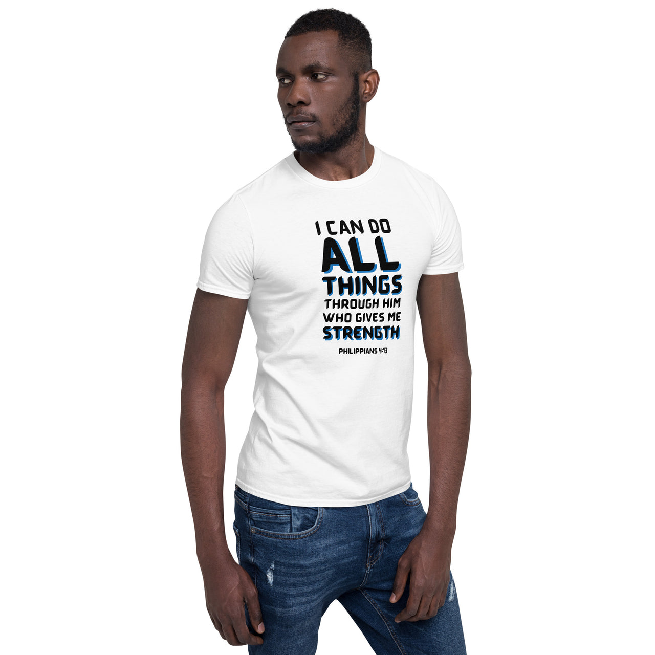 “I Can Do All Things" Unisex Softstyle T-Shirt 15