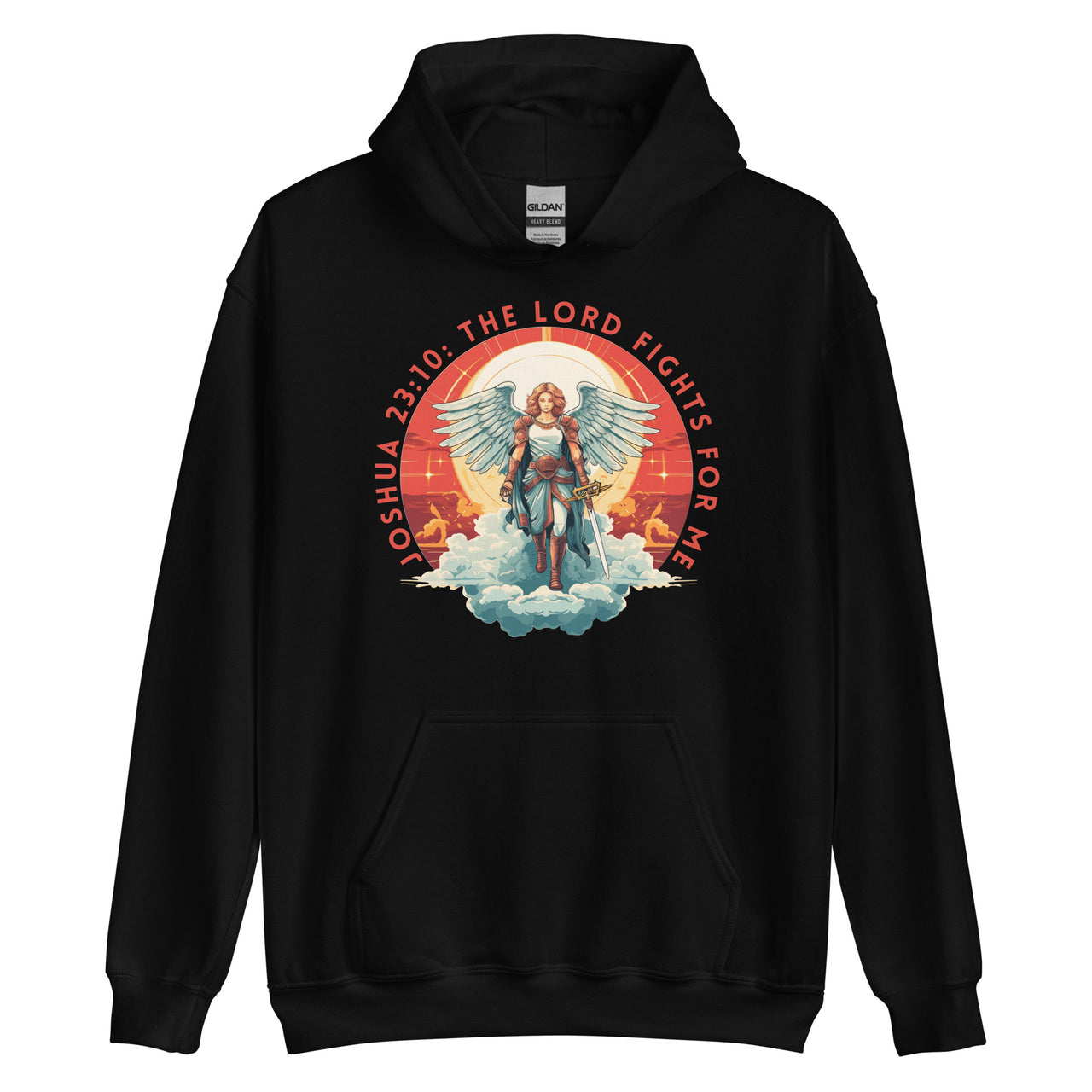 “The Lord Fights for Me” Unisex Hoodie 3