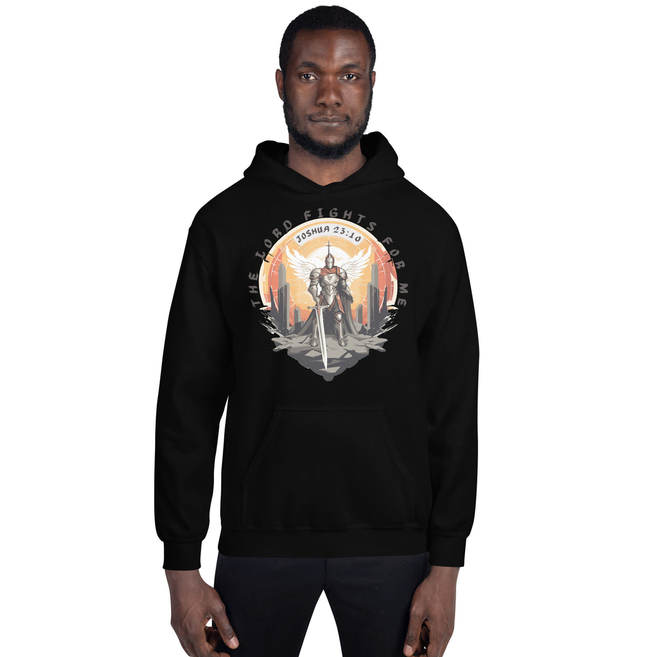 “The Lord Fights for Me” Unisex Hoodie 5