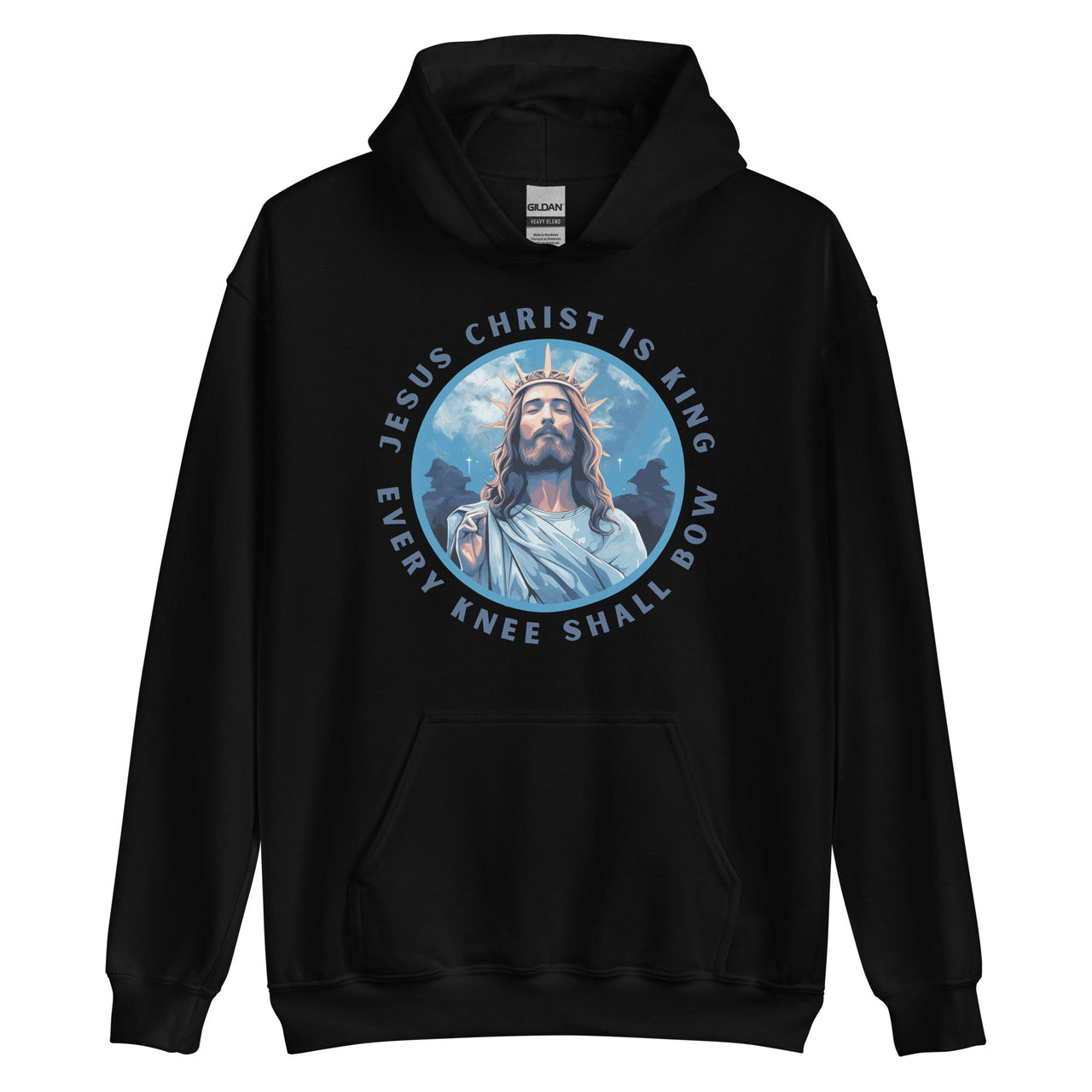 "Every Knee Shall Bow" Unisex Hoodie 1