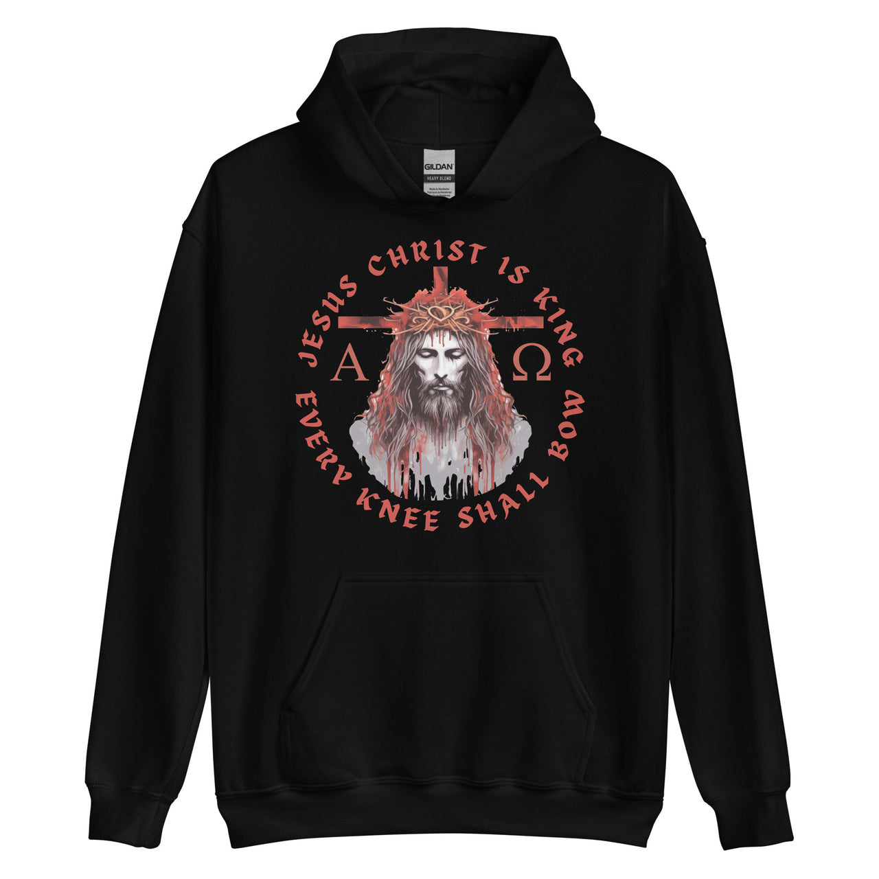 "Every Knee Shall Bow" Unisex Hoodie 5