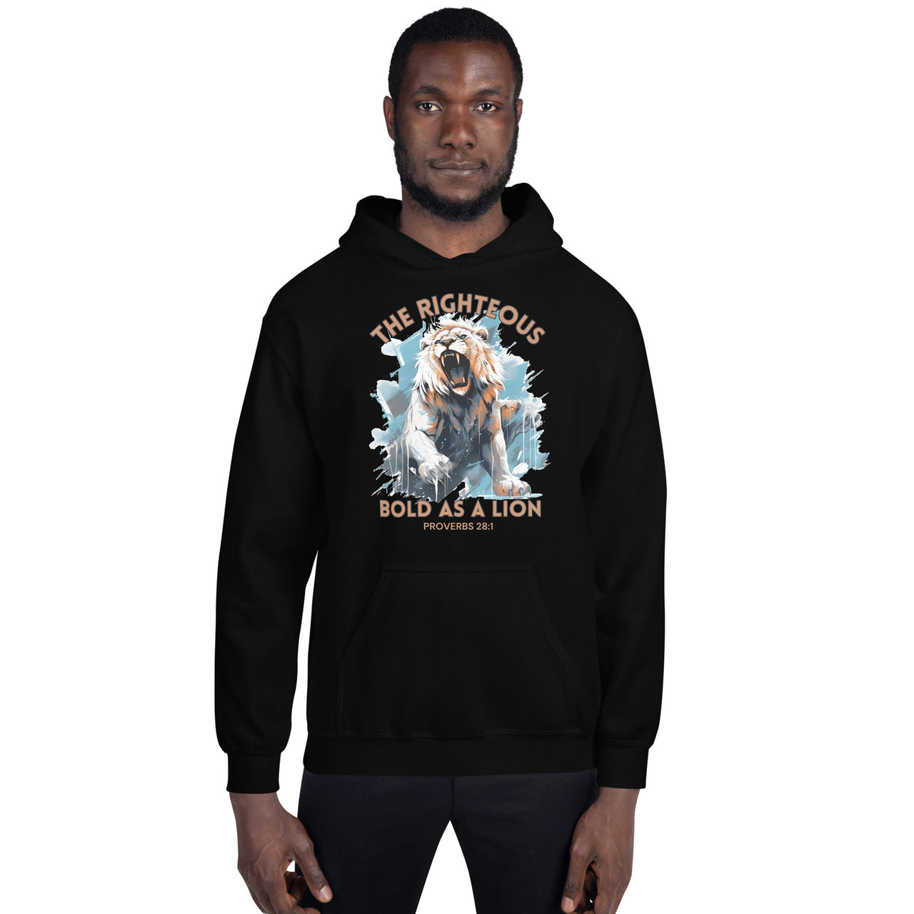 “Bold as a Lion” Unisex Hoodie 4