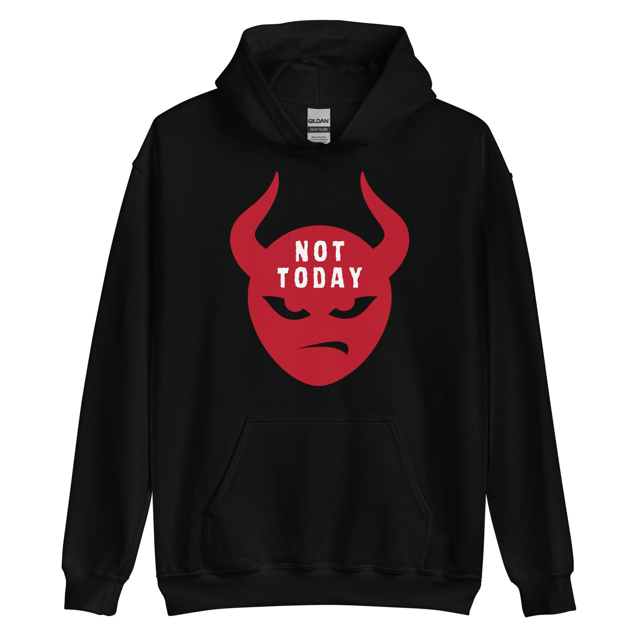 "Not Today Satan" Unisex Hoodie 2
