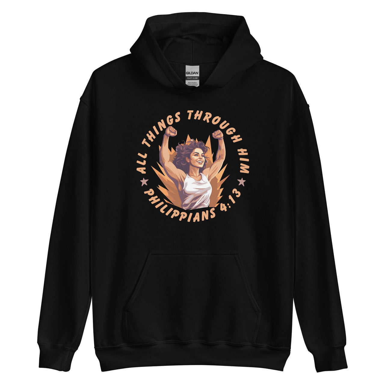 “I Can Do All Things" Unisex Hoodie Hoodie 12