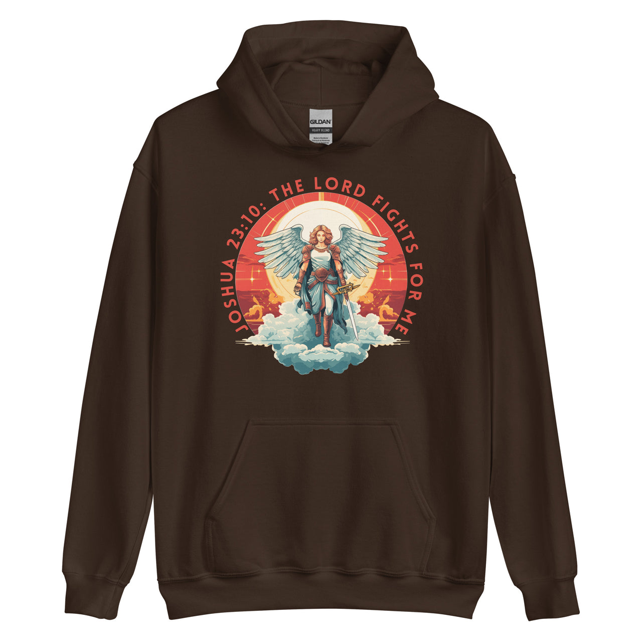 “The Lord Fights for Me” Unisex Hoodie 3