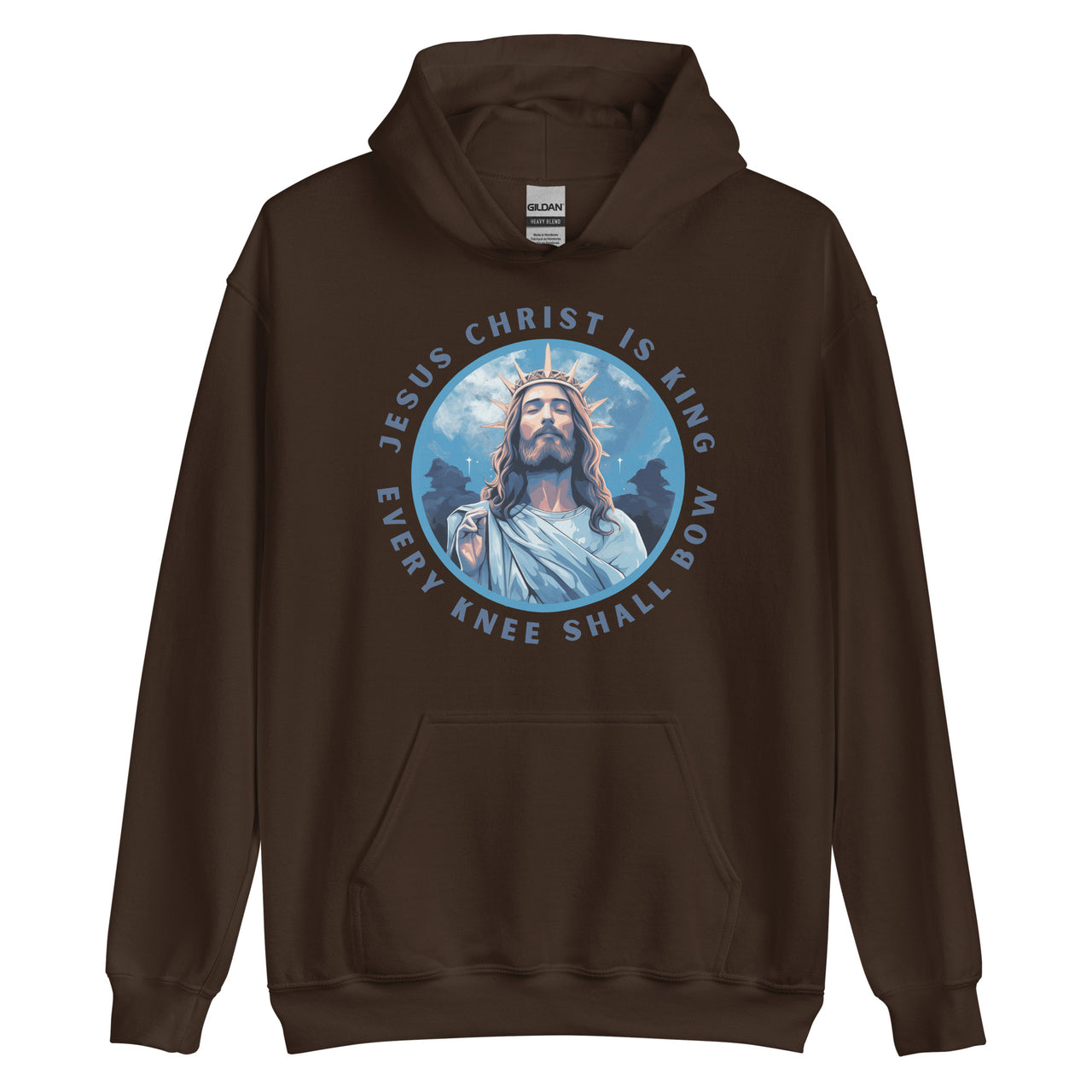 "Every Knee Shall Bow" Unisex Hoodie 1
