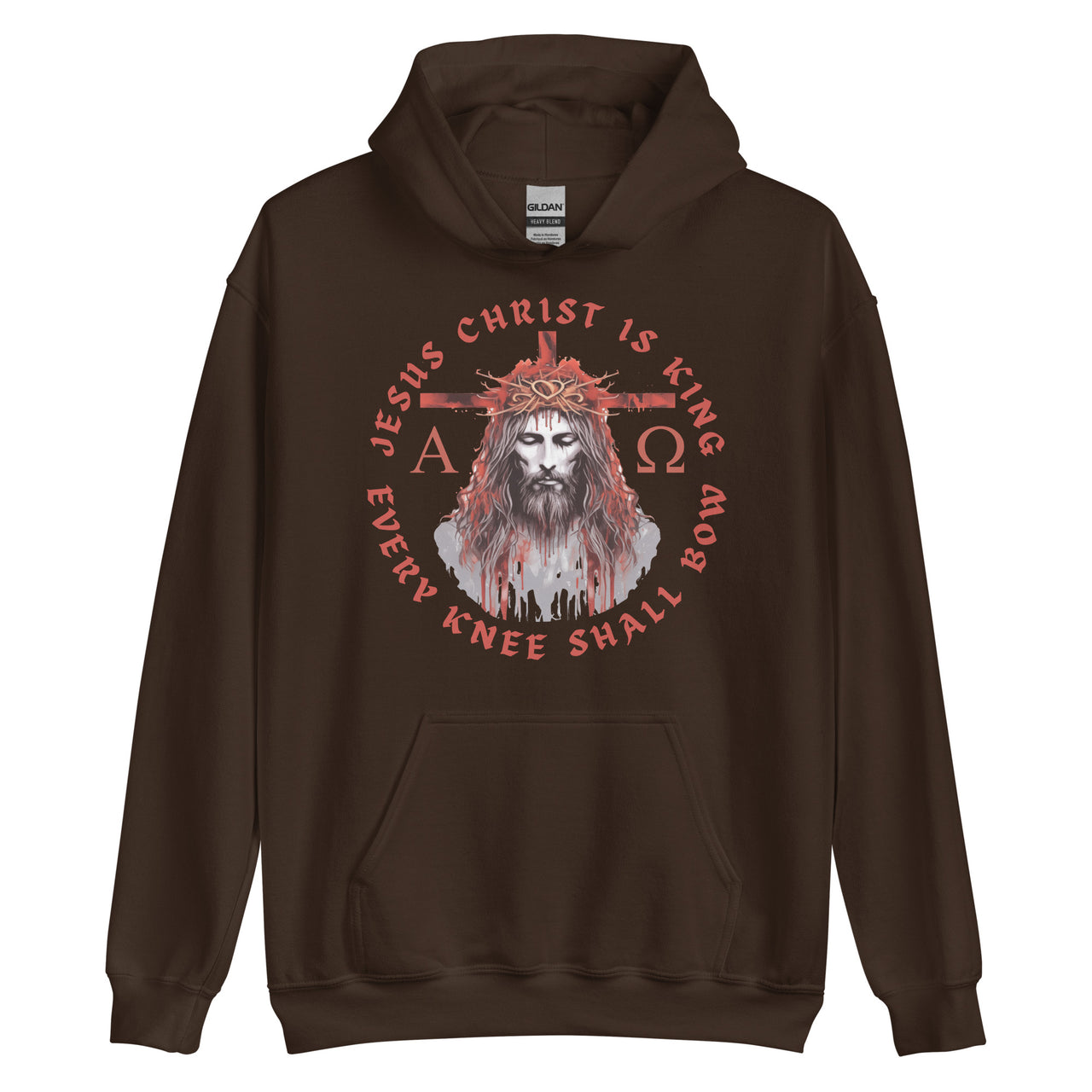 "Every Knee Shall Bow" Unisex Hoodie 5