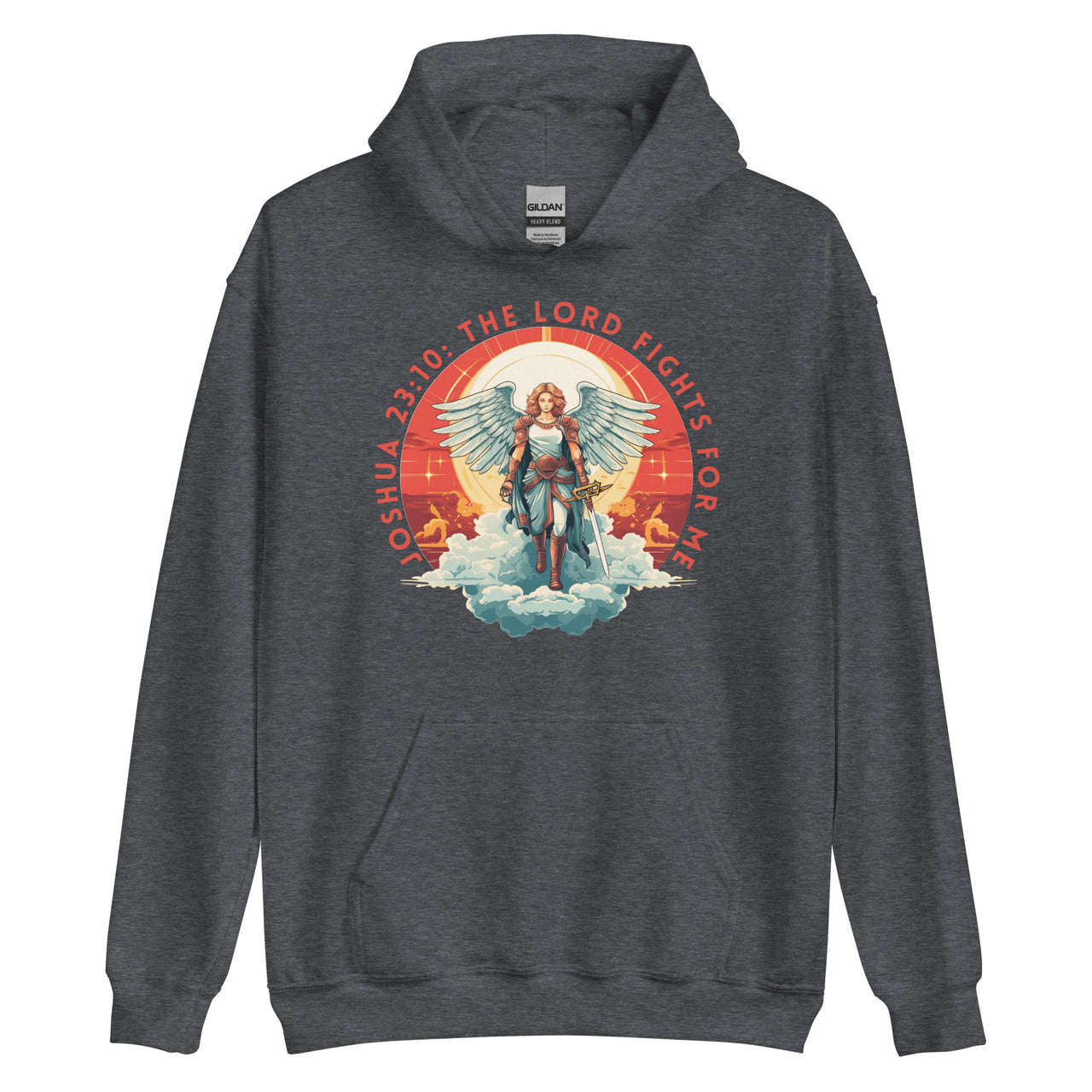 “The Lord Fights for Me” Unisex Hoodie 3