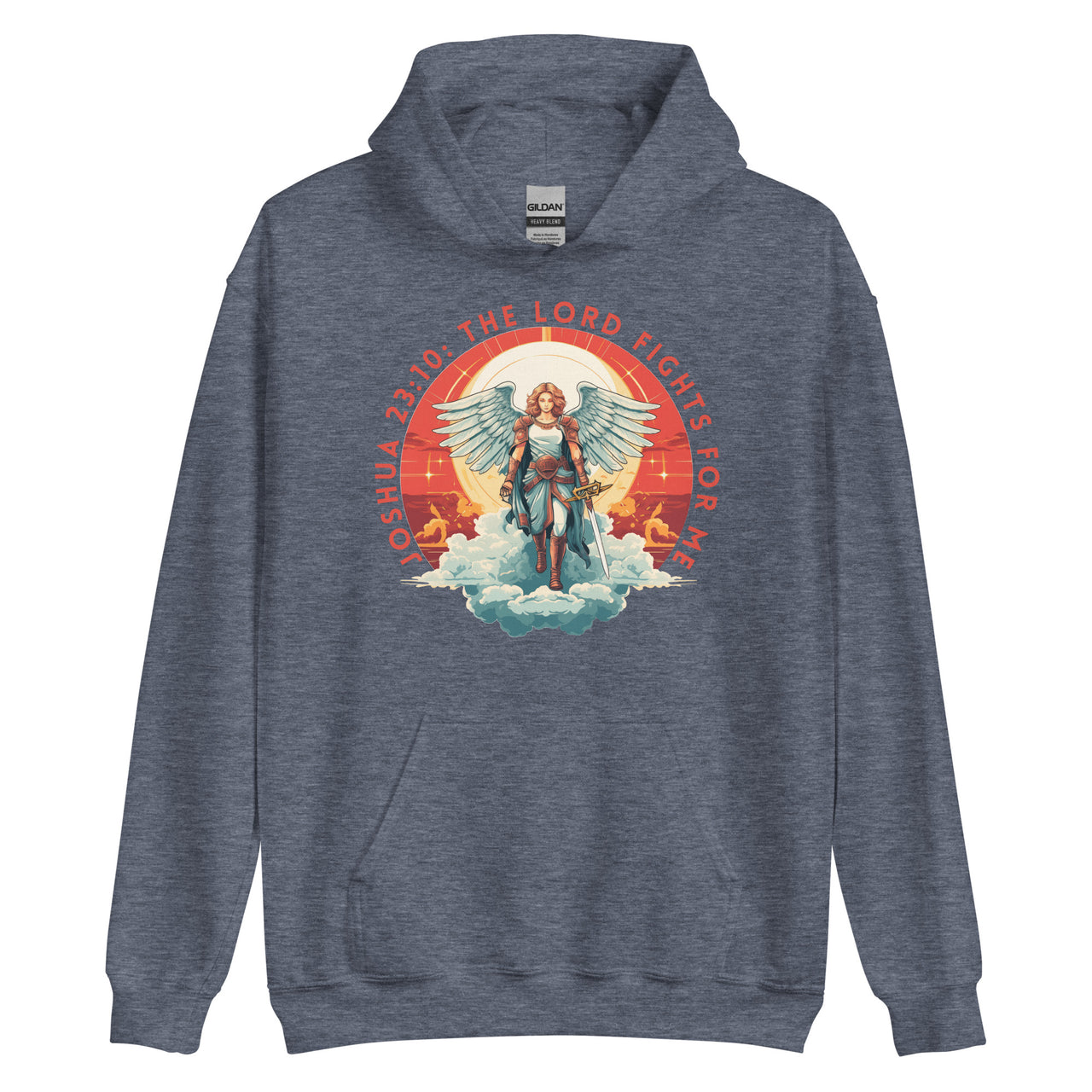 “The Lord Fights for Me” Unisex Hoodie 3