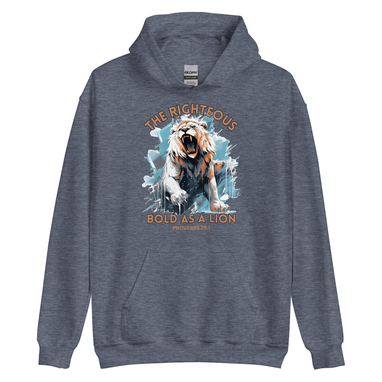 “Bold as a Lion” Unisex Hoodie 4