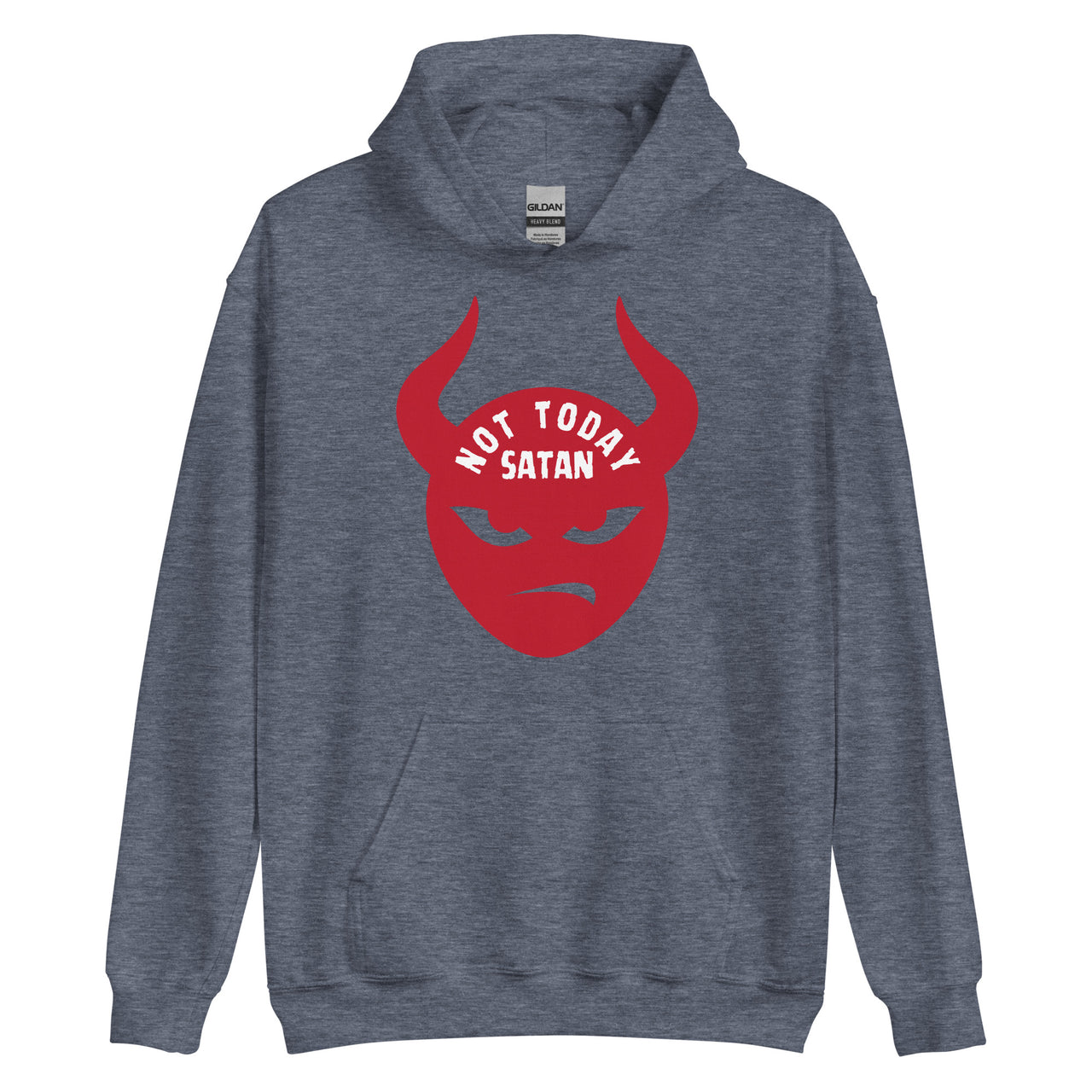 "Not Today Satan" Unisex Hoodie 2