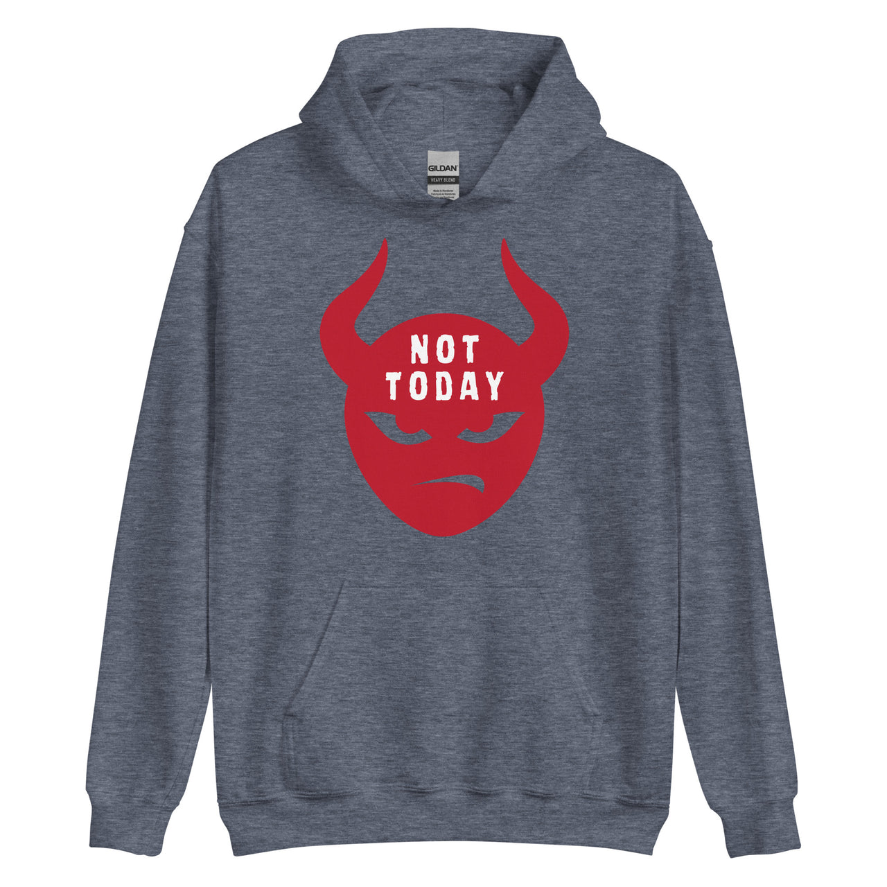 "Not Today Satan" Unisex Hoodie 2
