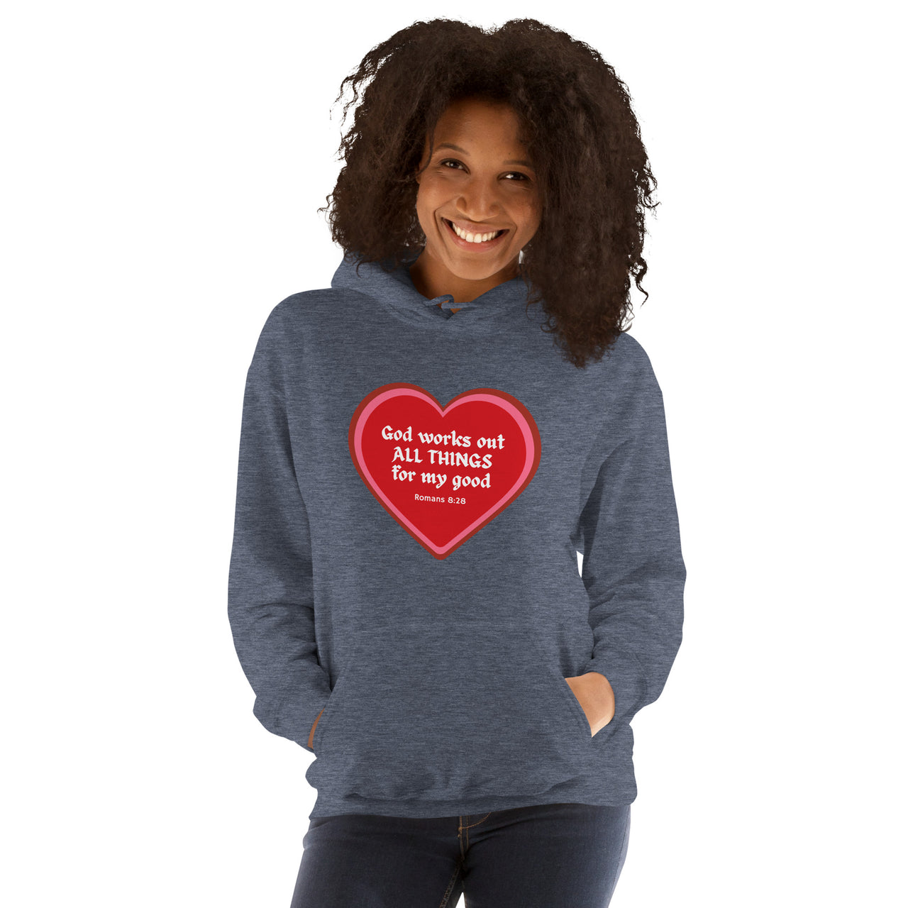 "All Things for my Good" Unisex Hoodie 4
