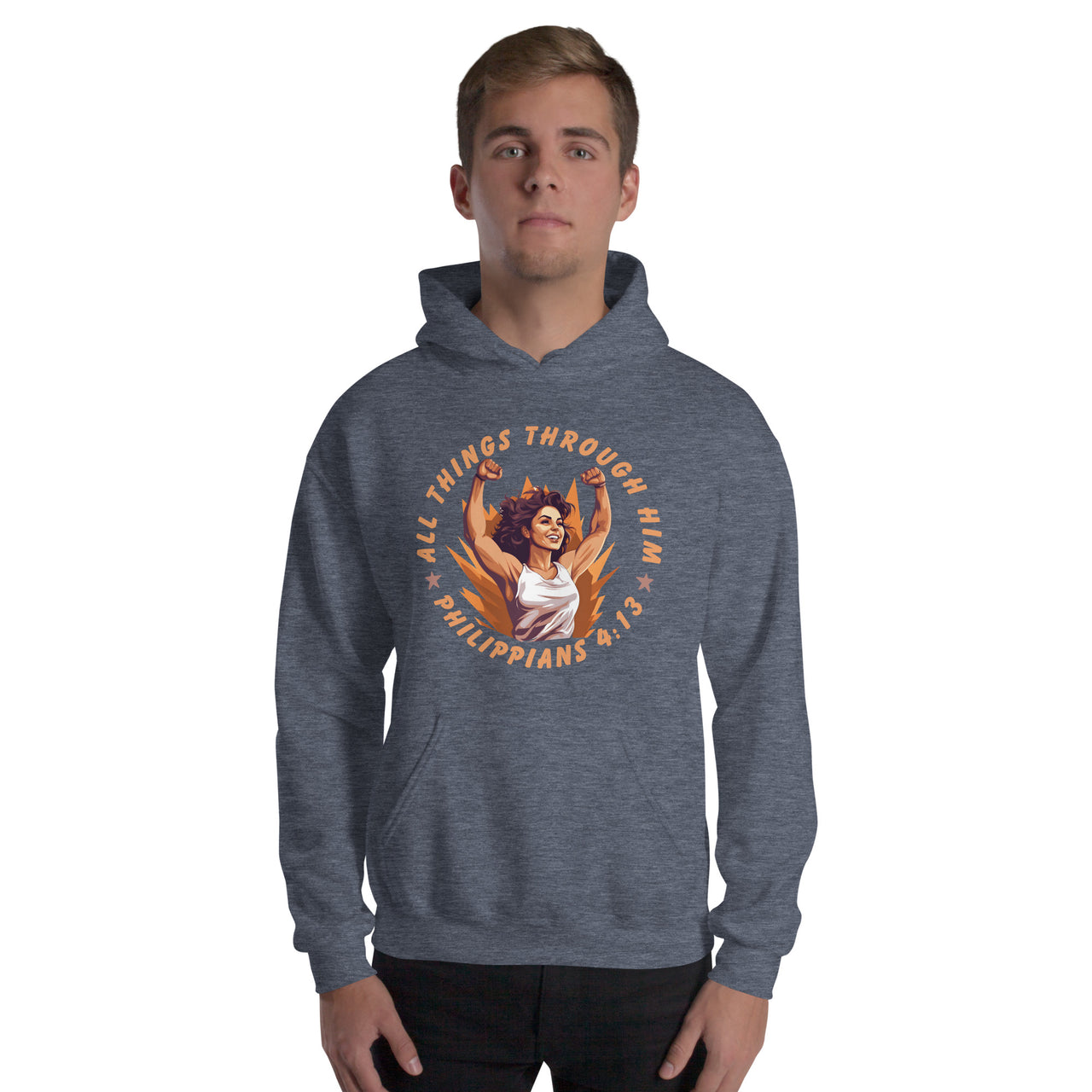 “I Can Do All Things" Unisex Hoodie Hoodie 12