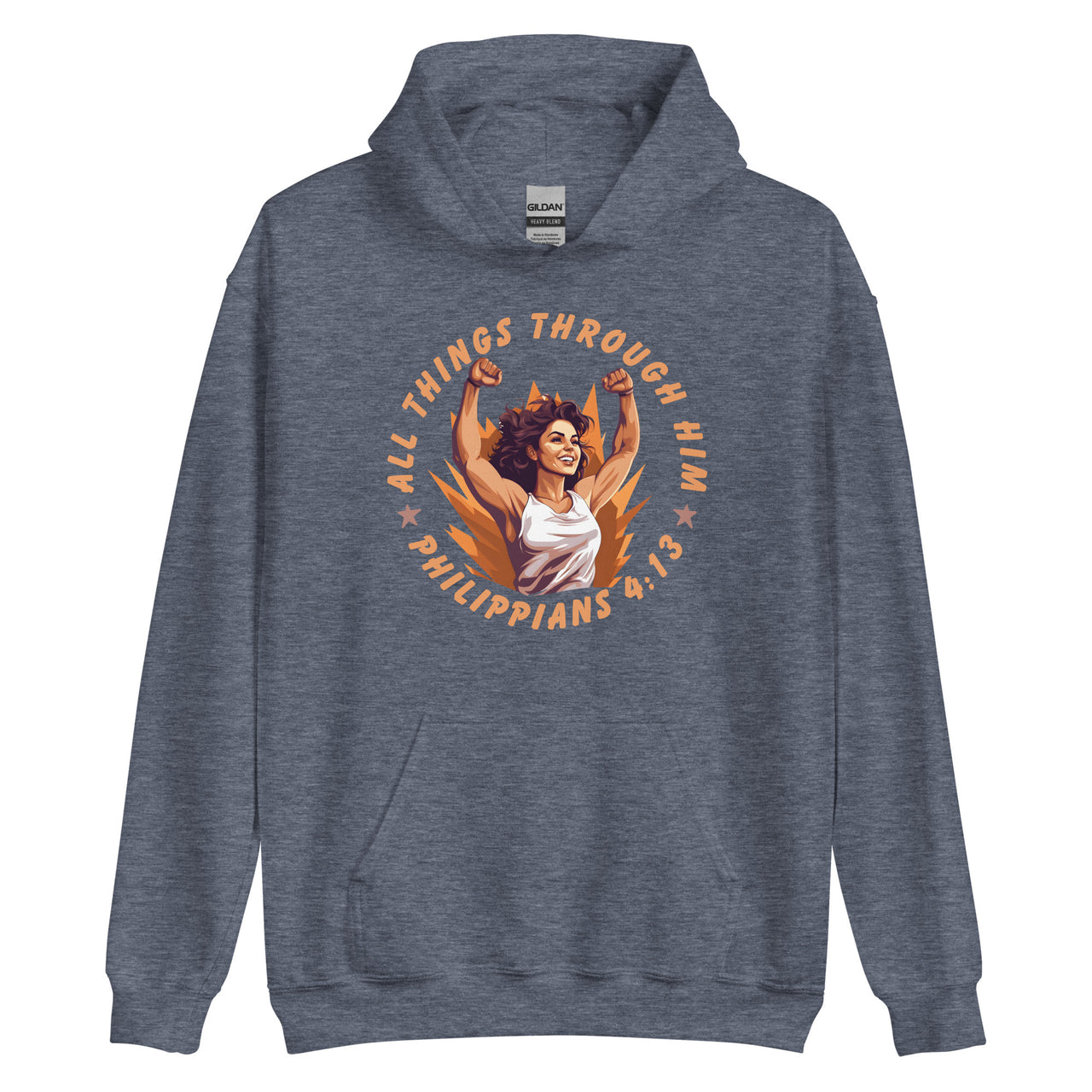 “I Can Do All Things" Unisex Hoodie Hoodie 12