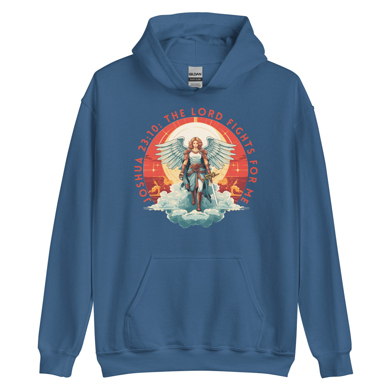 “The Lord Fights for Me” Unisex Hoodie 3