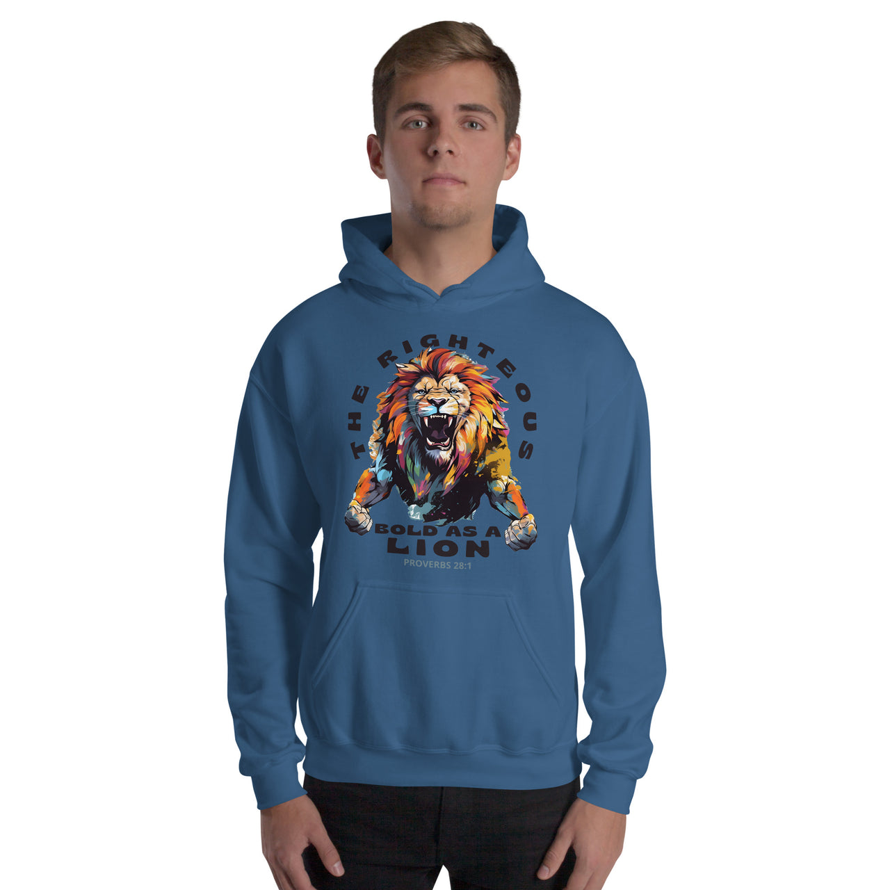 “Bold as a Lion” Unisex Hoodie 5