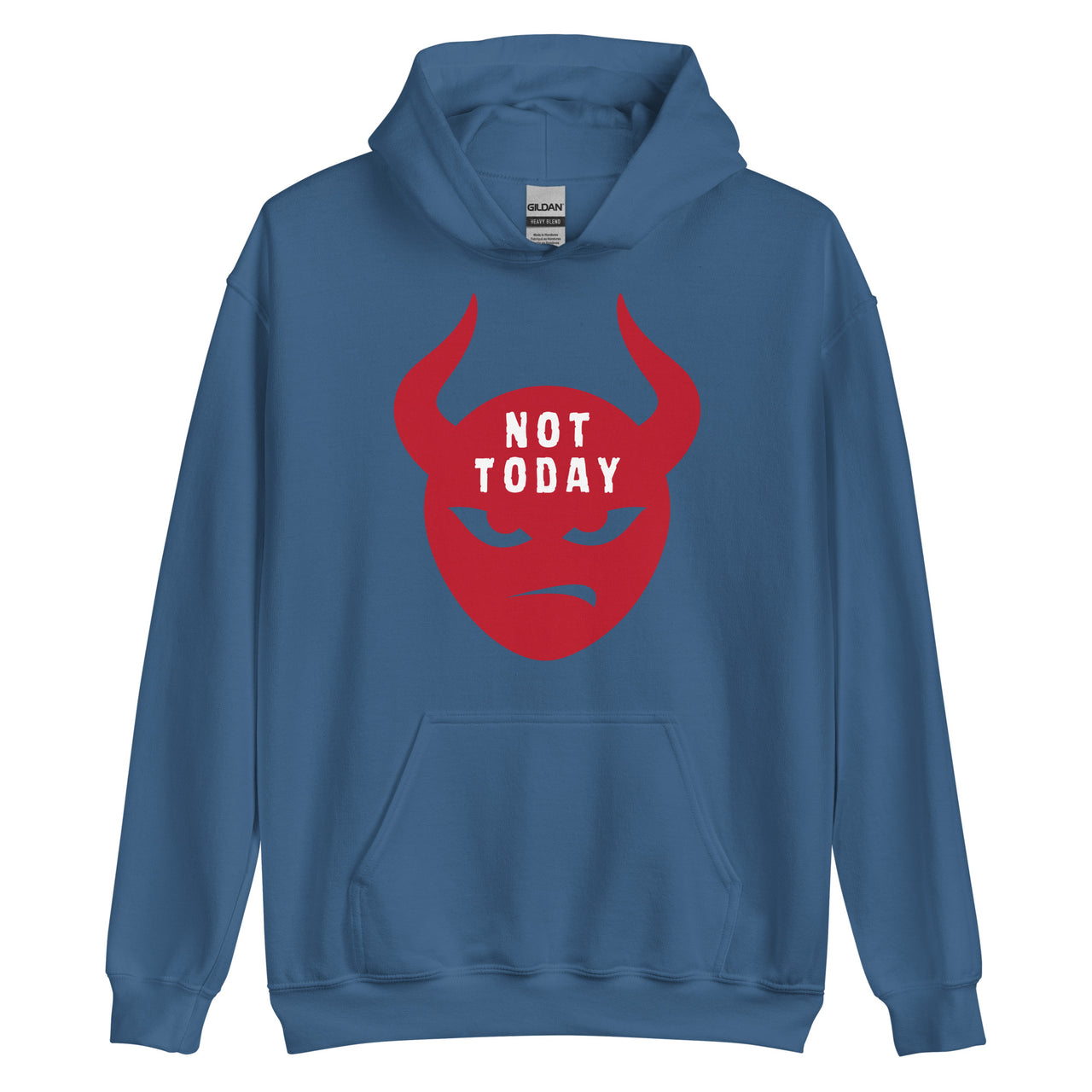 "Not Today Satan" Unisex Hoodie 2